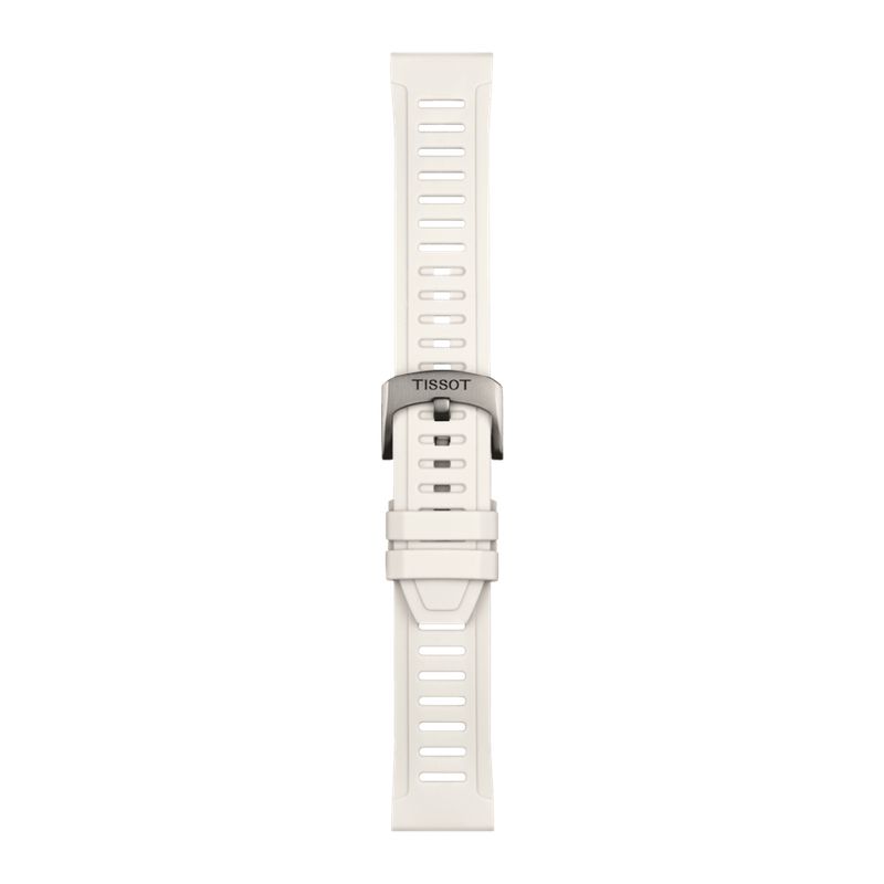 Tissot Official White Silicone Strap Lugs 21 mm