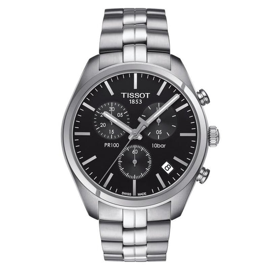 Tissot PR 100 Chronograph Watch T101.417.11.051.00