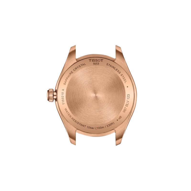 Tissot PR 100 Swiss Quartz Rose Gold PVD Watch T150.210.33.111.00