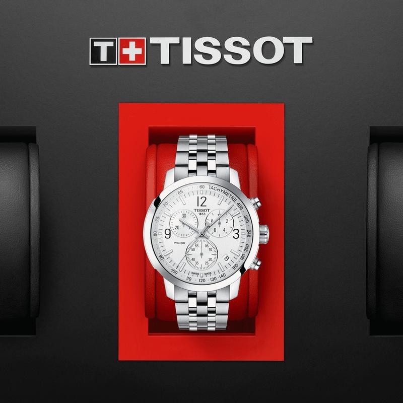 Tissot PRC 200 Chronograph Watch T114.417.11.037.00