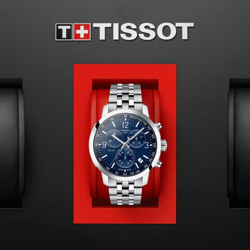 Tissot PRC 200 Chronograph Watch T114.417.11.047.00