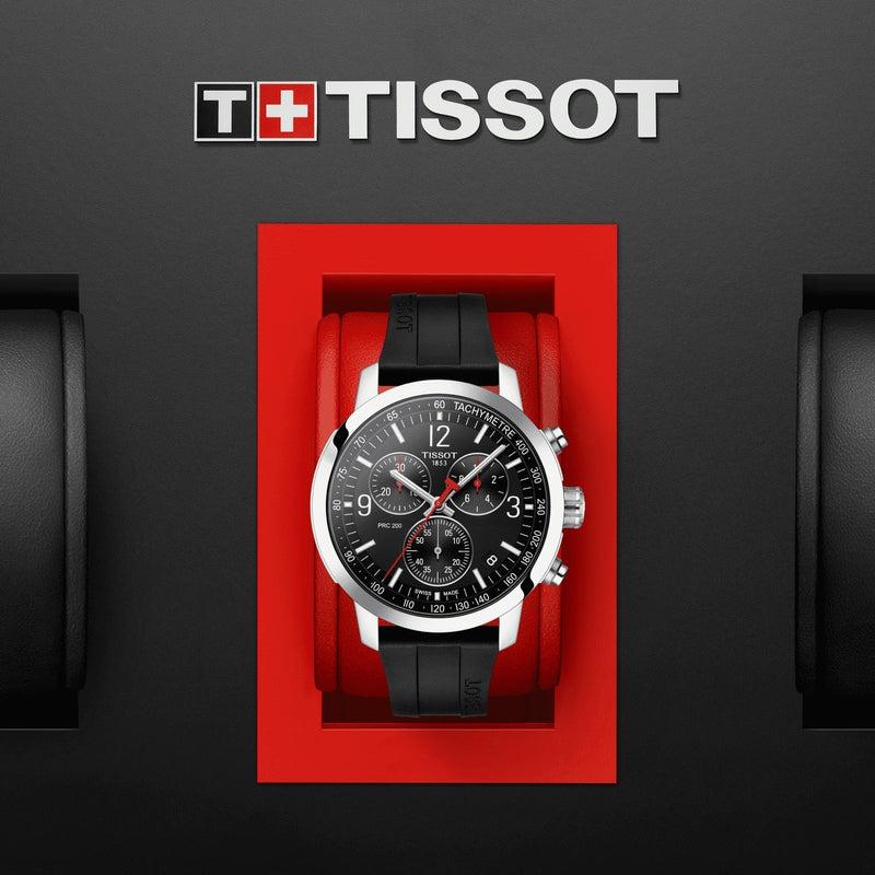 Tissot PRC 200 Chronograph Watch T114.417.17.057.00