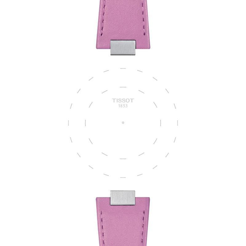 Tissot PRX 35mm Pink Leather Watch Strap