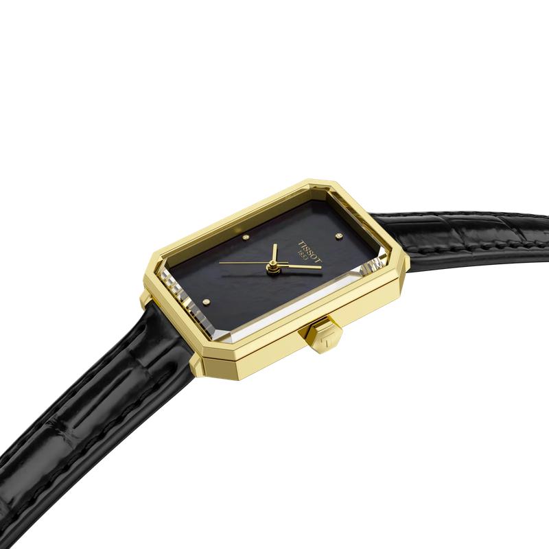 Tissot SRV 30mm Gold PVD Quartz Watch T160.110.36.126.00