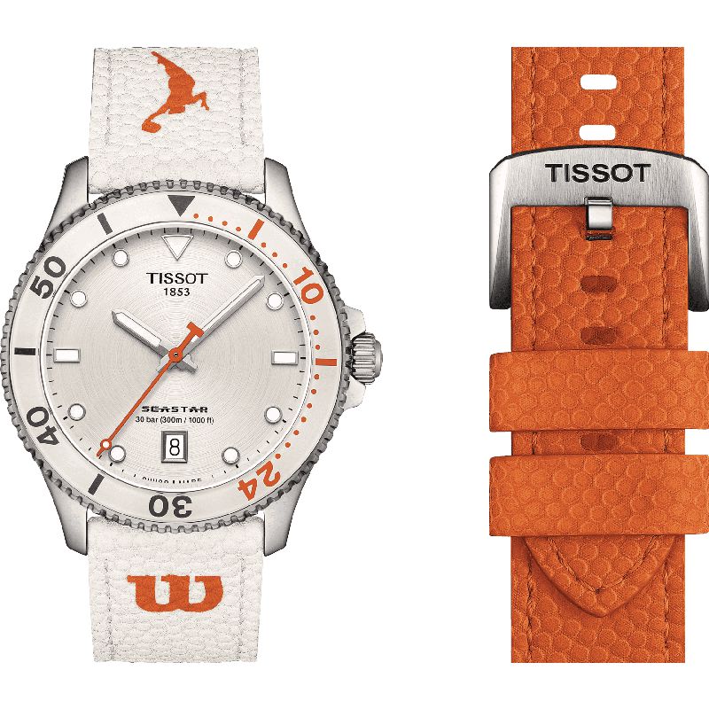 Tissot Seastar Wilson WNBA 40mm Watch T120.410.17.011.00