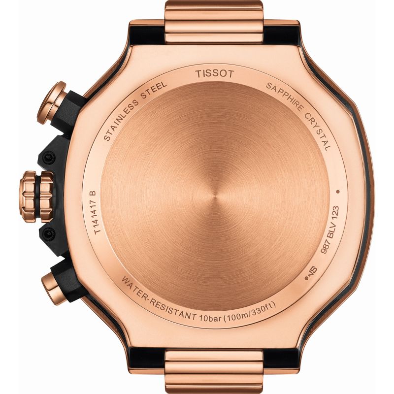 Tissot T-Race Chronograph Watch 45mm T141.417.37.051.00