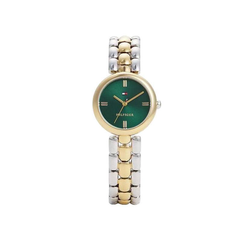 Tommy Hilfiger Two-Tone Gold-Plated Stainless Steel Women's Watch