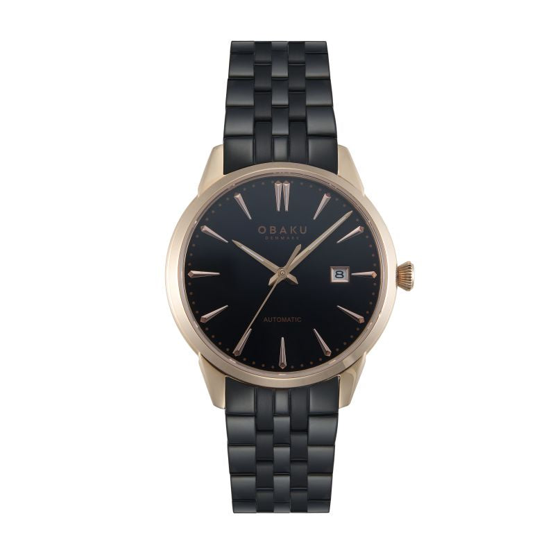 Obaku Kraft Automatic Ink Men's Watch