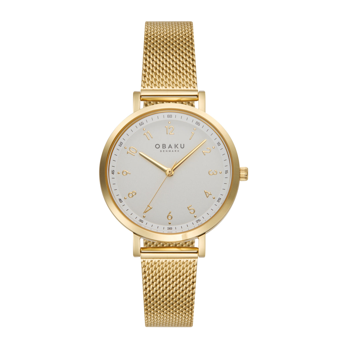Obaku Dugfrisk Gold V325LXGWMG Women's Watch