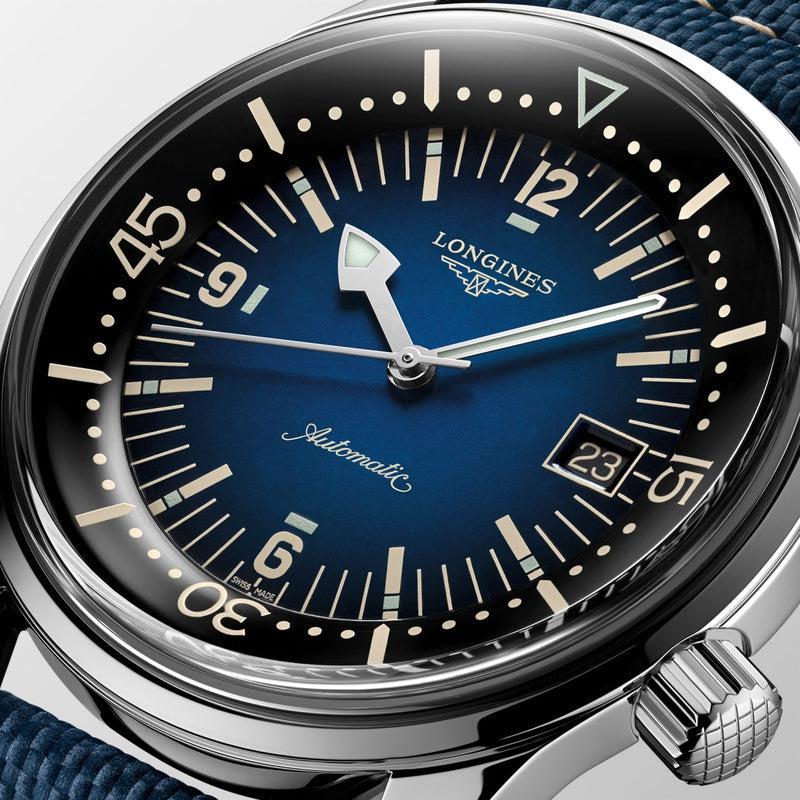 Watch Longines The Longines Legend Diver Watch L3.774.4.90.2