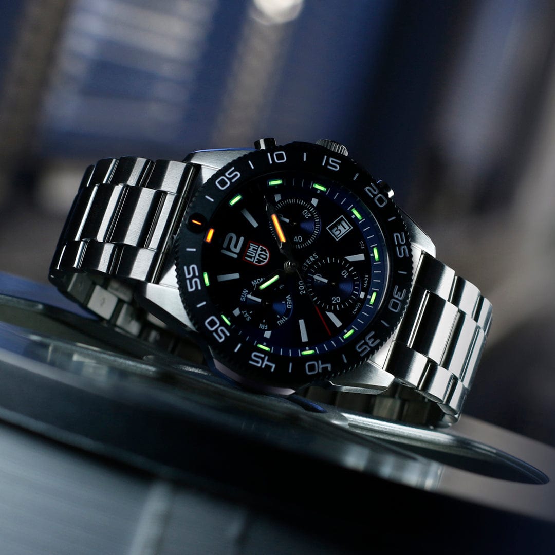 Tiger Pacific Diver 3144 Quartz Watch Blue Dial