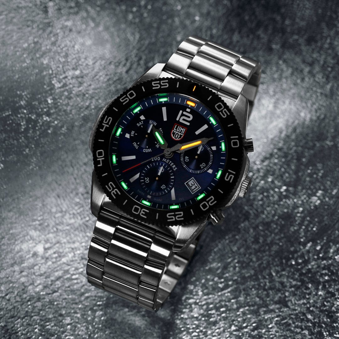 Tiger Pacific Diver 3144 Quartz Watch Blue Dial