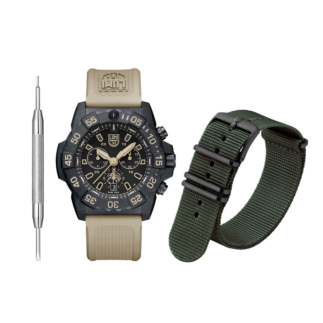 Luminox Navy SEAL Foundation XS.3590.NSF.SET Chronograph Watch