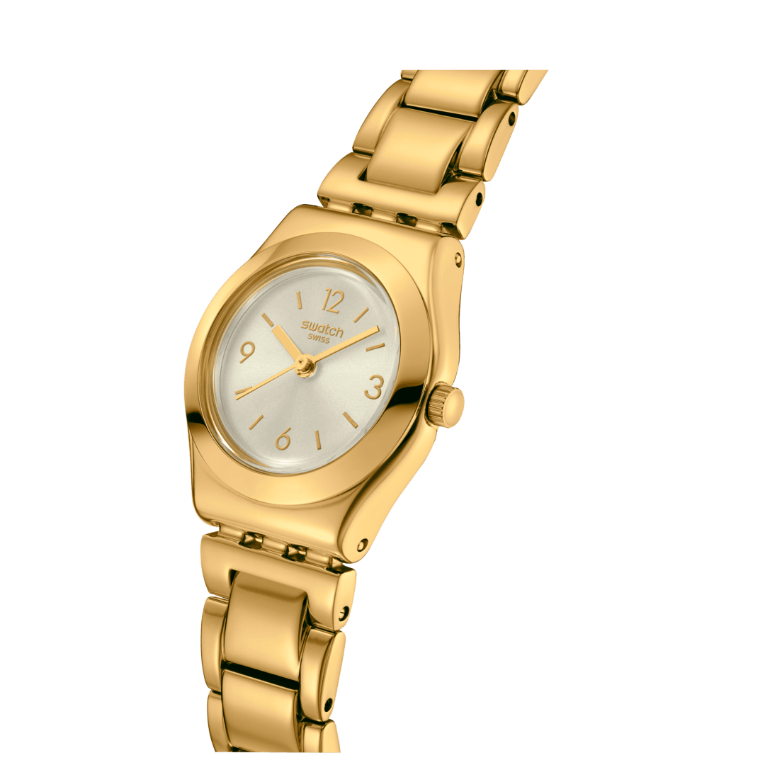 Swatch Aureate Glow Watch - YSG179G