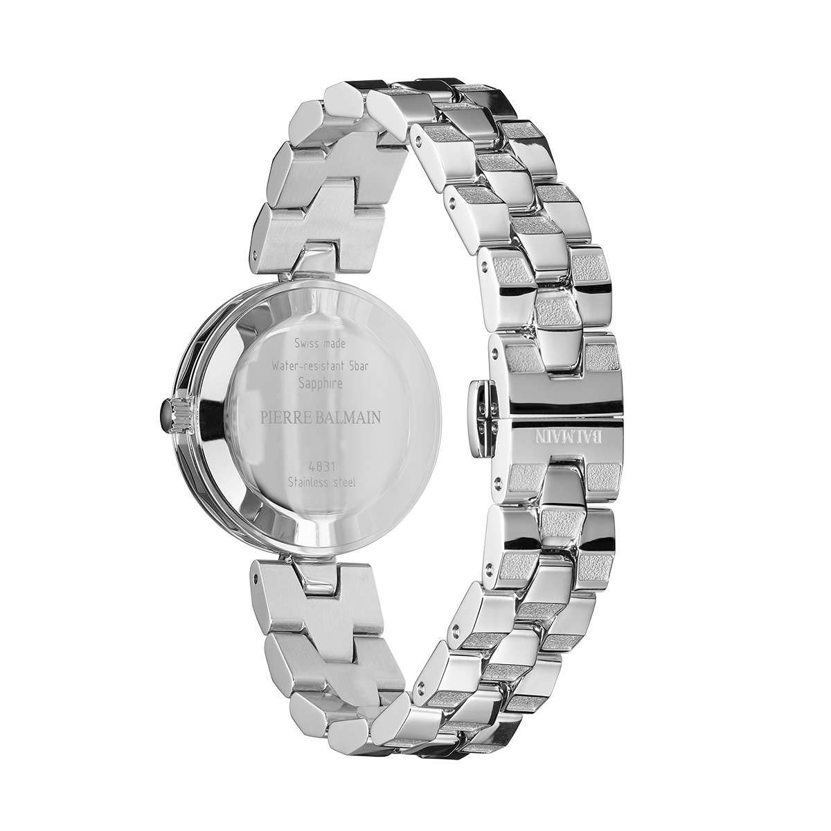 Balmain Sedirea Women's 31mm Mother-of-Pearl Dial Steel Watch