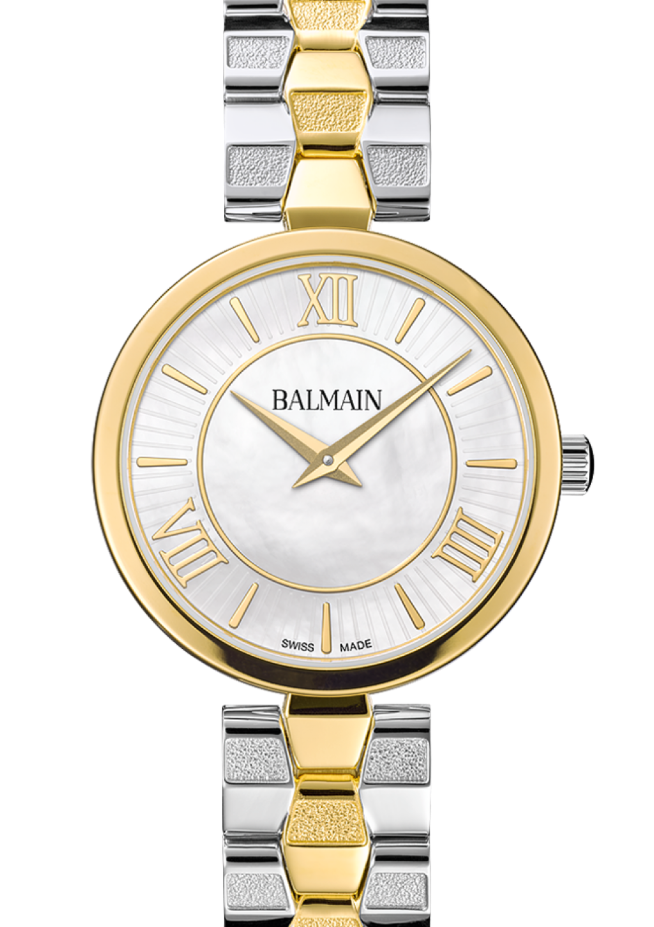 Balmain Sedirea Women's 31mm Mother of Pearl Dial Steel Watch