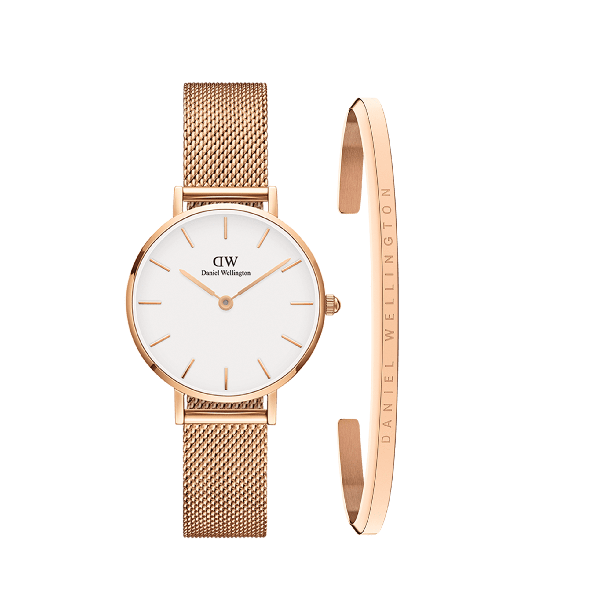 Daniel Wellington Bundle : Petite Melrose + Classic Bracelet RG