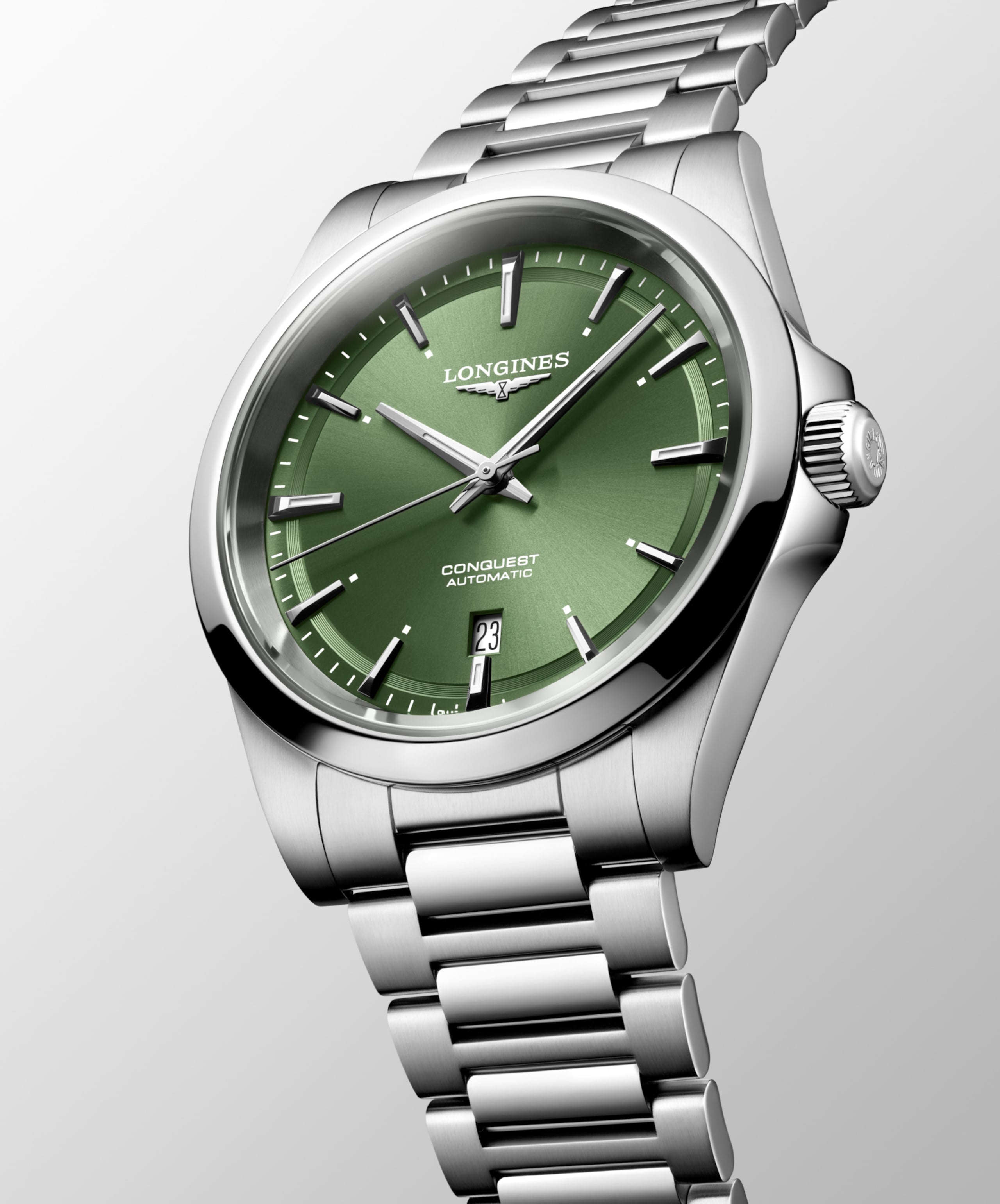 Longines Conquest L3.830.4.02.6 Automatic Watch Green Dial