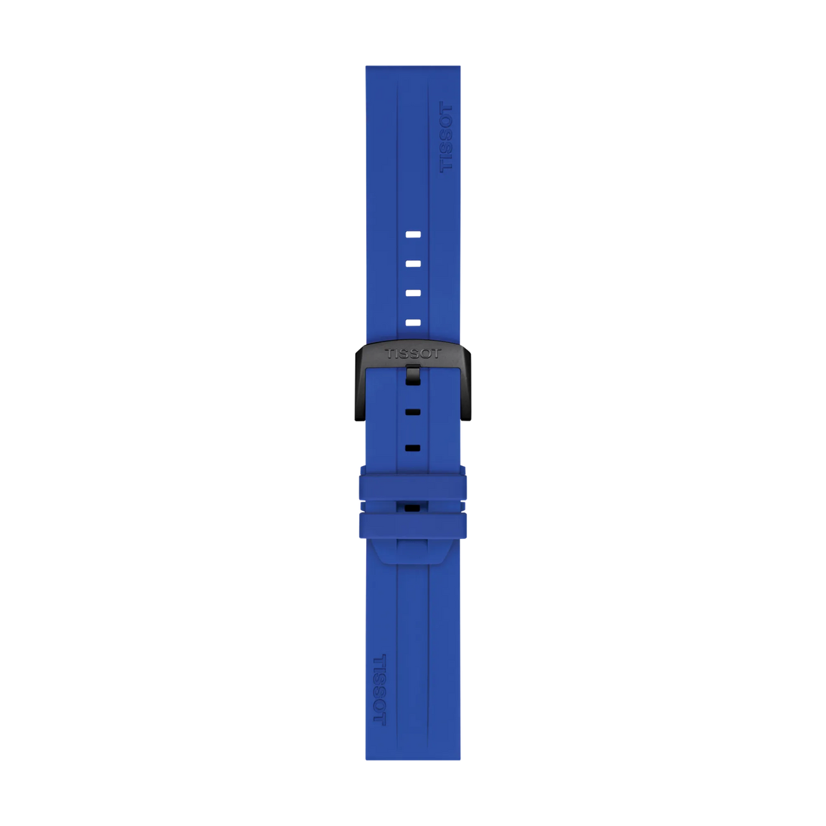 Tissot 22mm Blue Silicone Watch Strap