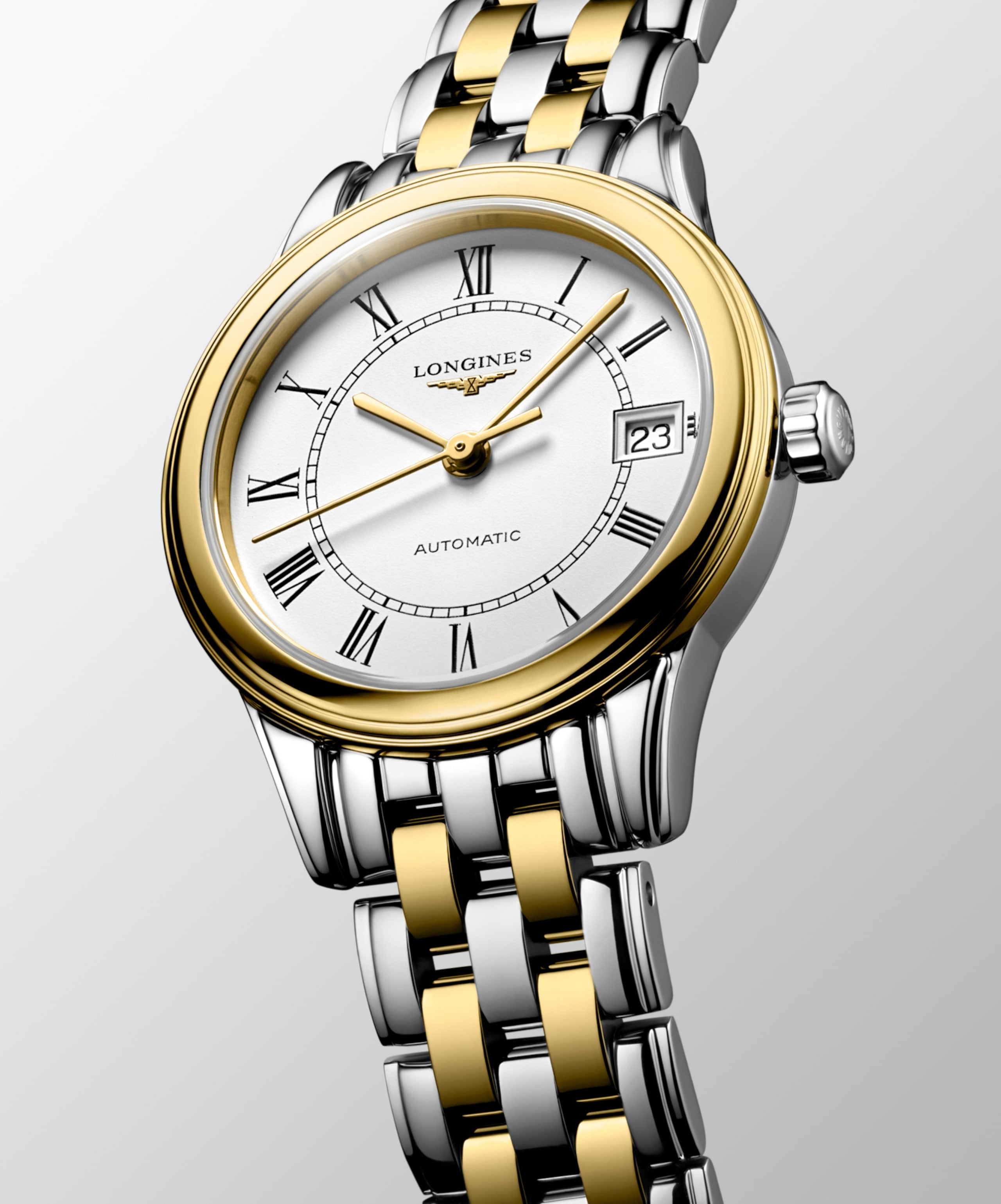 Longines Flagship Classic L4.274.3.21.7 Automatic Watch White Dial