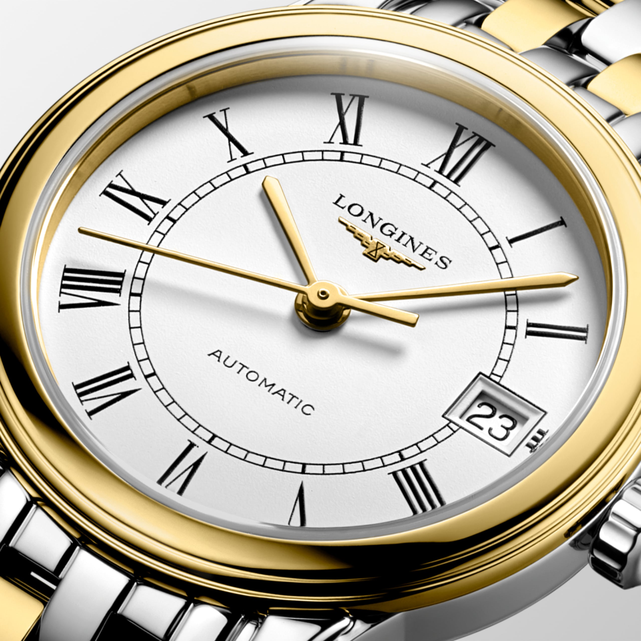 Longines Flagship Classic L4.274.3.21.7 Automatic Watch White Dial