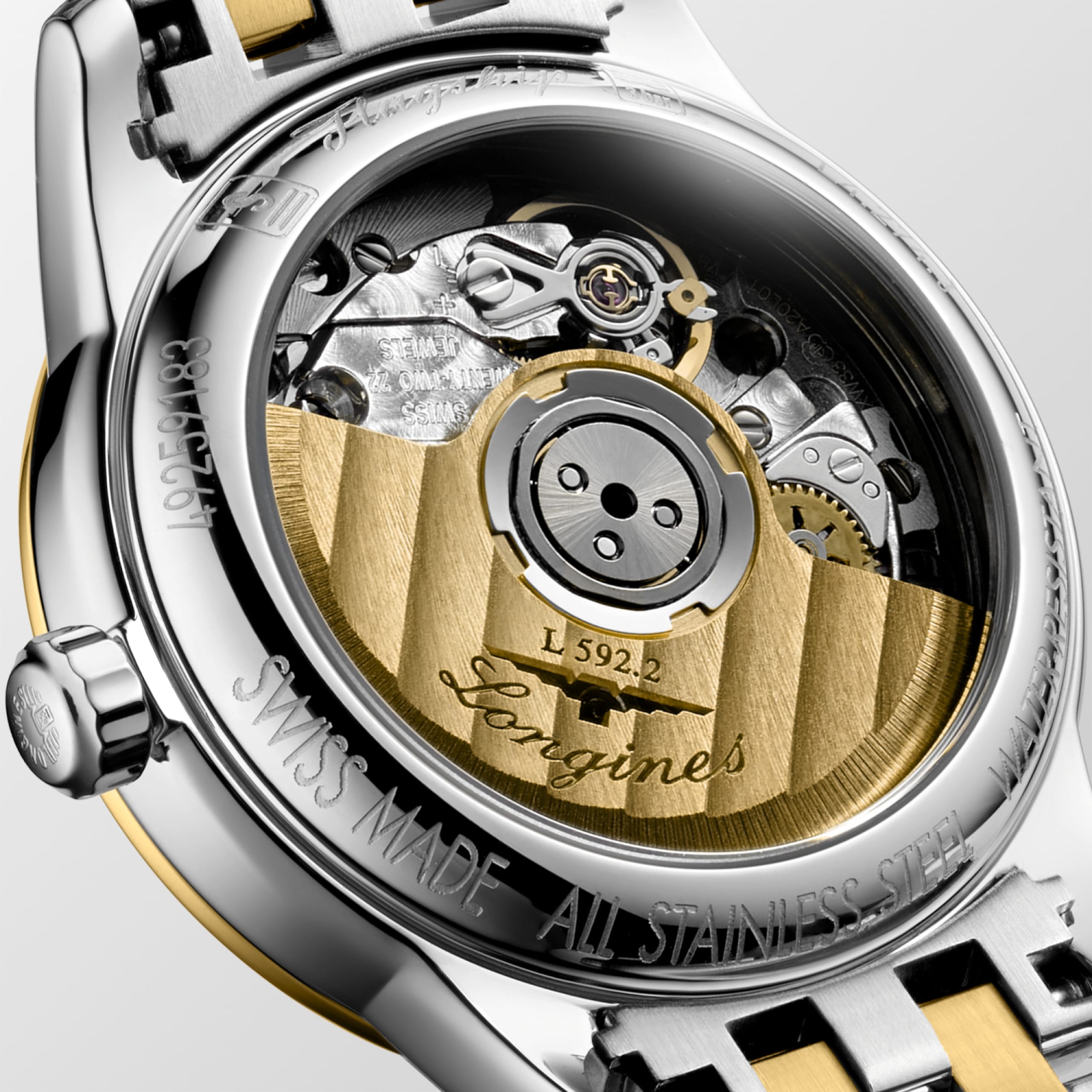 Longines Flagship Classic L4.274.3.21.7 Automatic Watch White Dial