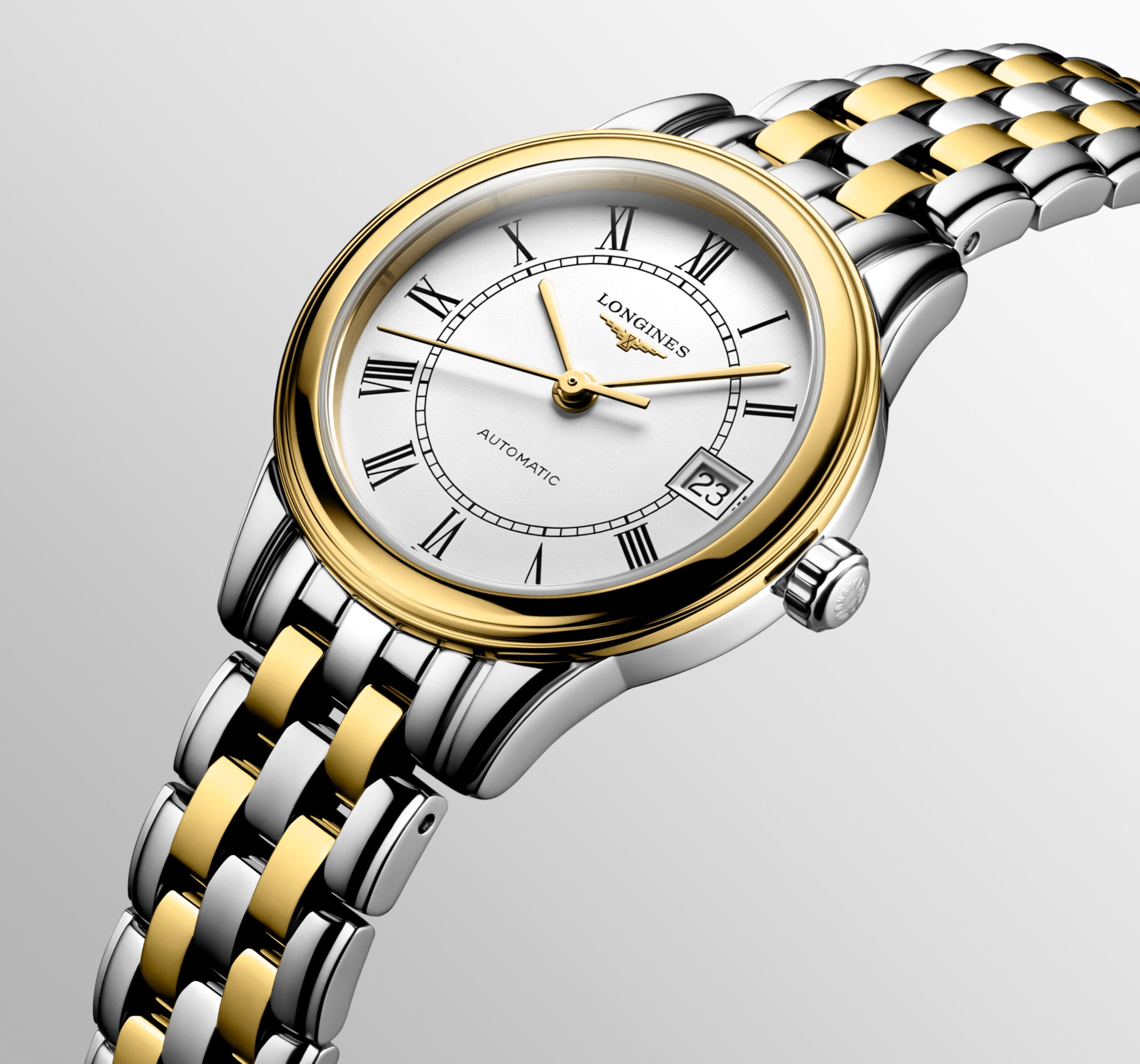 Longines Flagship Classic L4.274.3.21.7 Automatic Watch White Dial