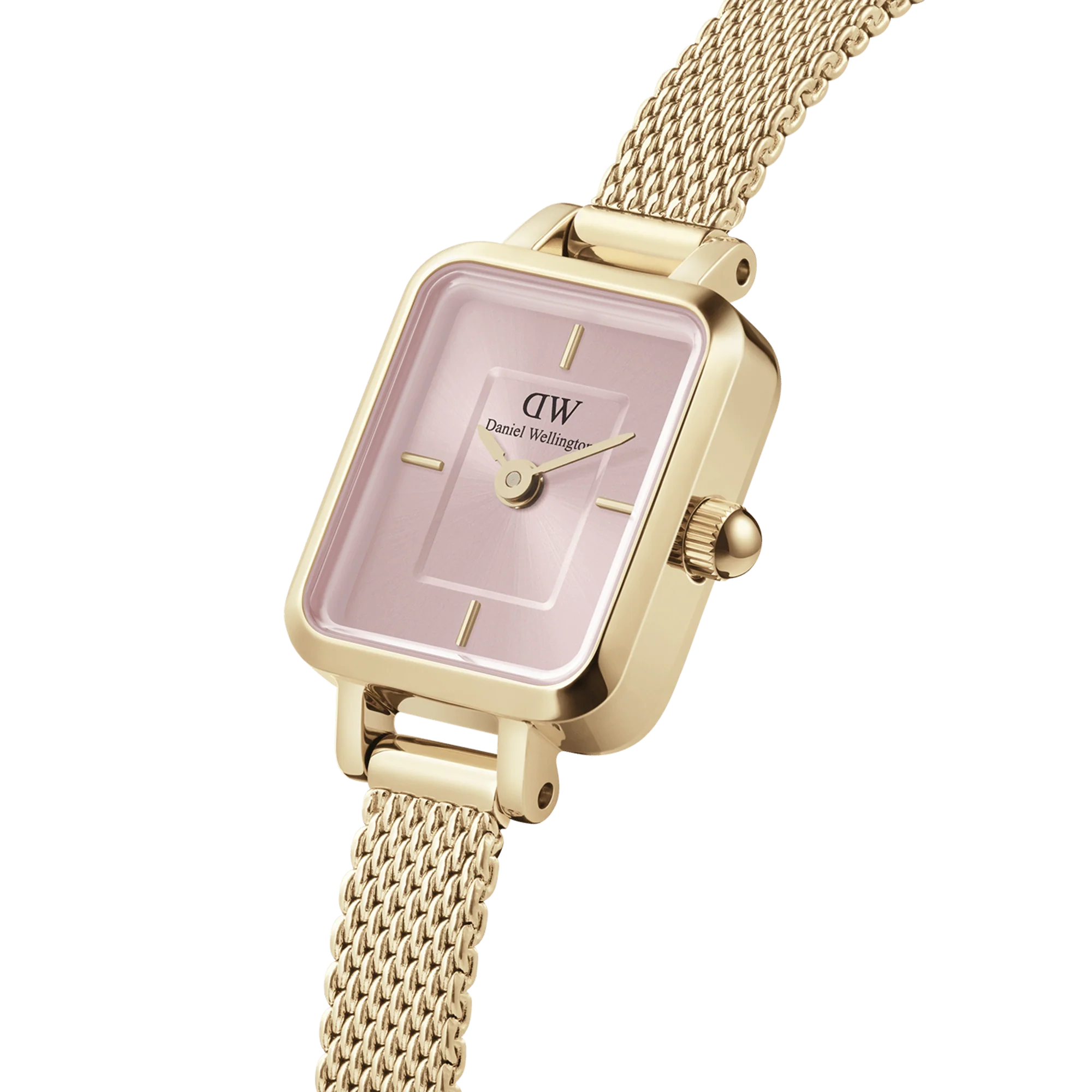 Daniel Wellington Quadro Mini Evergold Blush