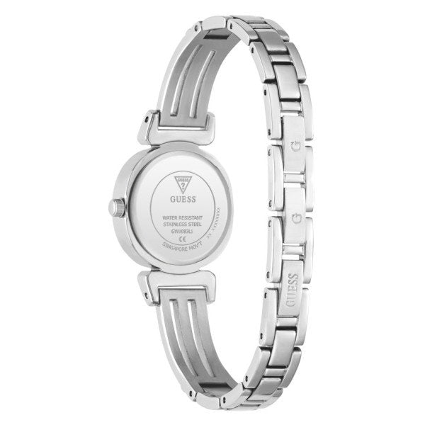 Guess Cecelia GW1083L1 Women's Square Watch Silver Multicolor Dial