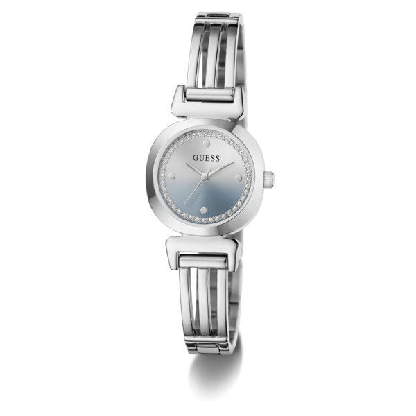 Guess Cecelia GW1083L1 Women's Square Watch Silver Multicolor Dial
