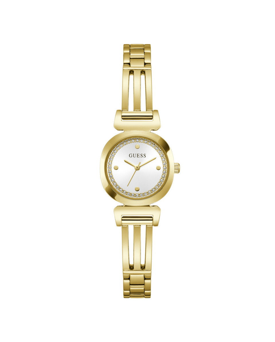 Guess Cecelia GW1083L2 Women's Watch Gold Case White Dial