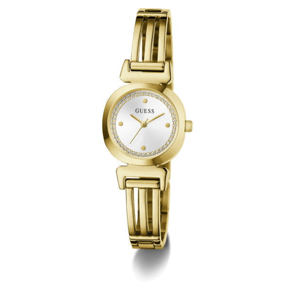 Guess Cecelia GW1083L2 Women's Watch Gold Case White Dial