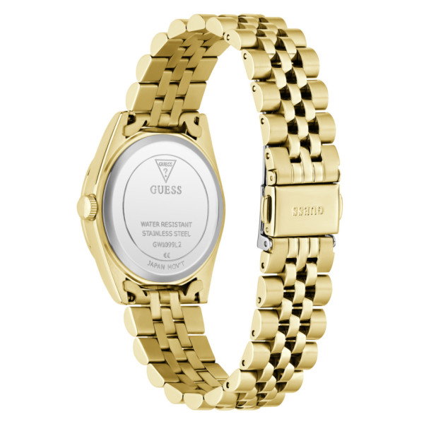 Guess JADA GW1099L2 Women's Watch Gold Case White Dial