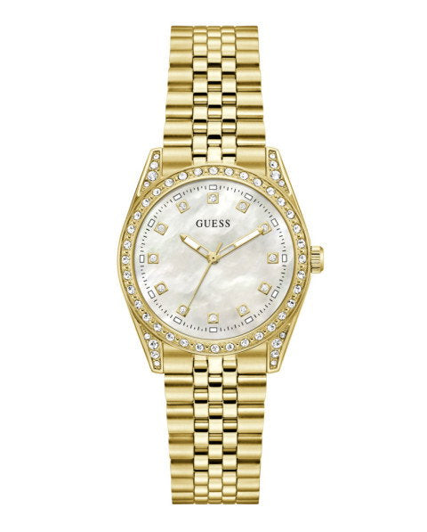 Guess JADA GW1099L2 Women's Watch Gold Case White Dial
