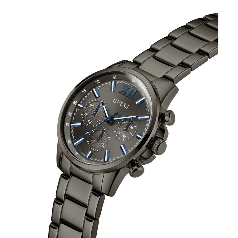 Guess Walker GW0900G7 Men's Multifunction Watch Gunmetal-Tone