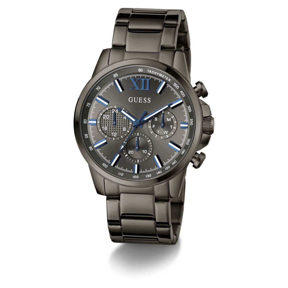 Guess Walker GW0900G7 Men's Multifunction Watch Gunmetal-Tone