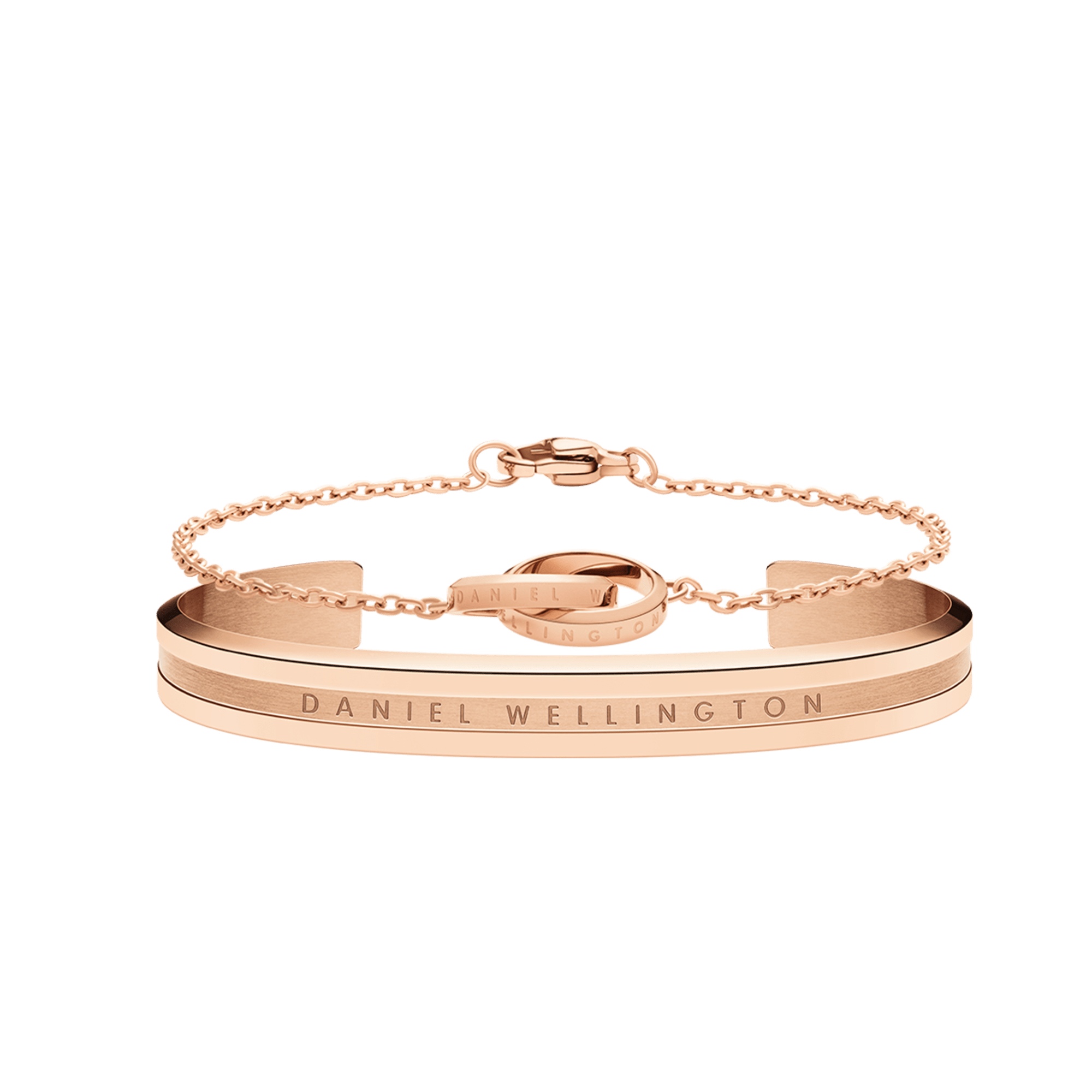 Daniel Wellington Bundle : Elan Bracelet & Unity Rose Gold