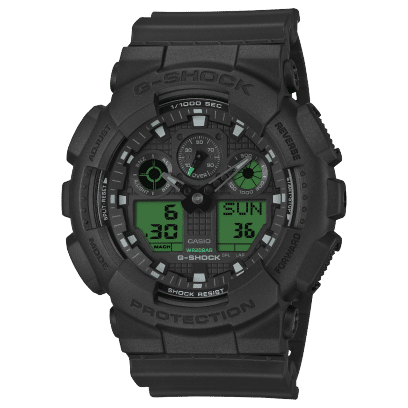 Casio G-SHOCK GA-100BEG-1A Analog-Digital Watch