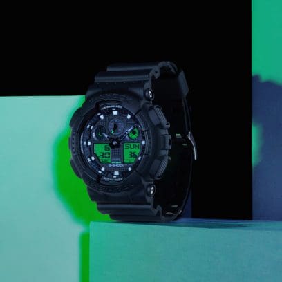 Casio G-SHOCK GA-100BEG-1A Analog-Digital Watch