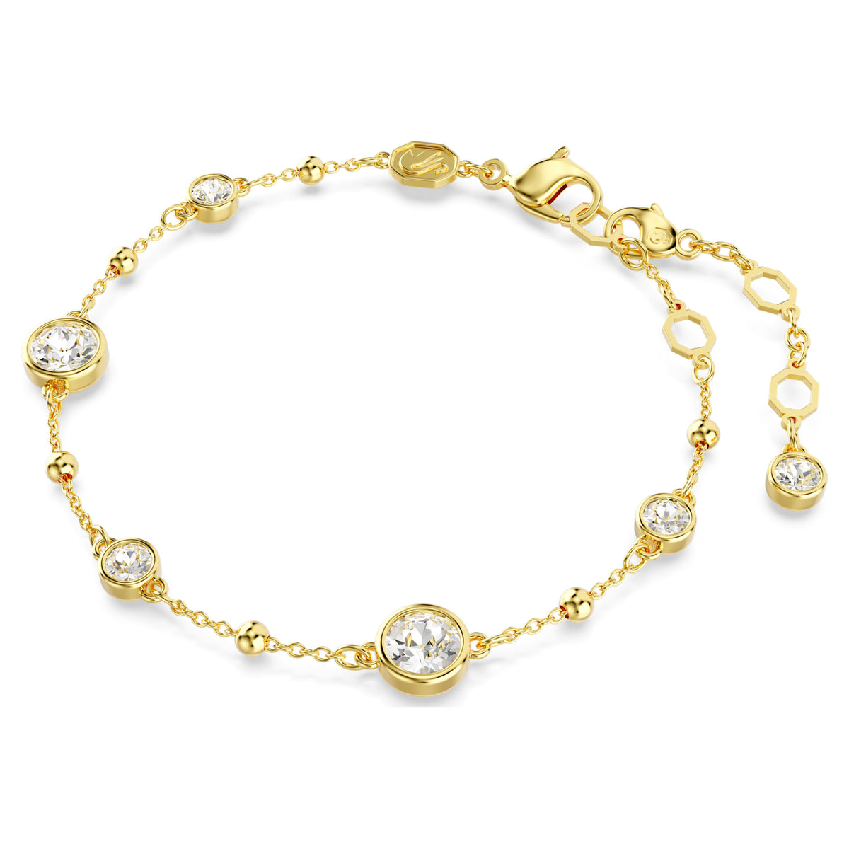 Swarovski Imber Round Cut Rhodium Plated Bracelet
