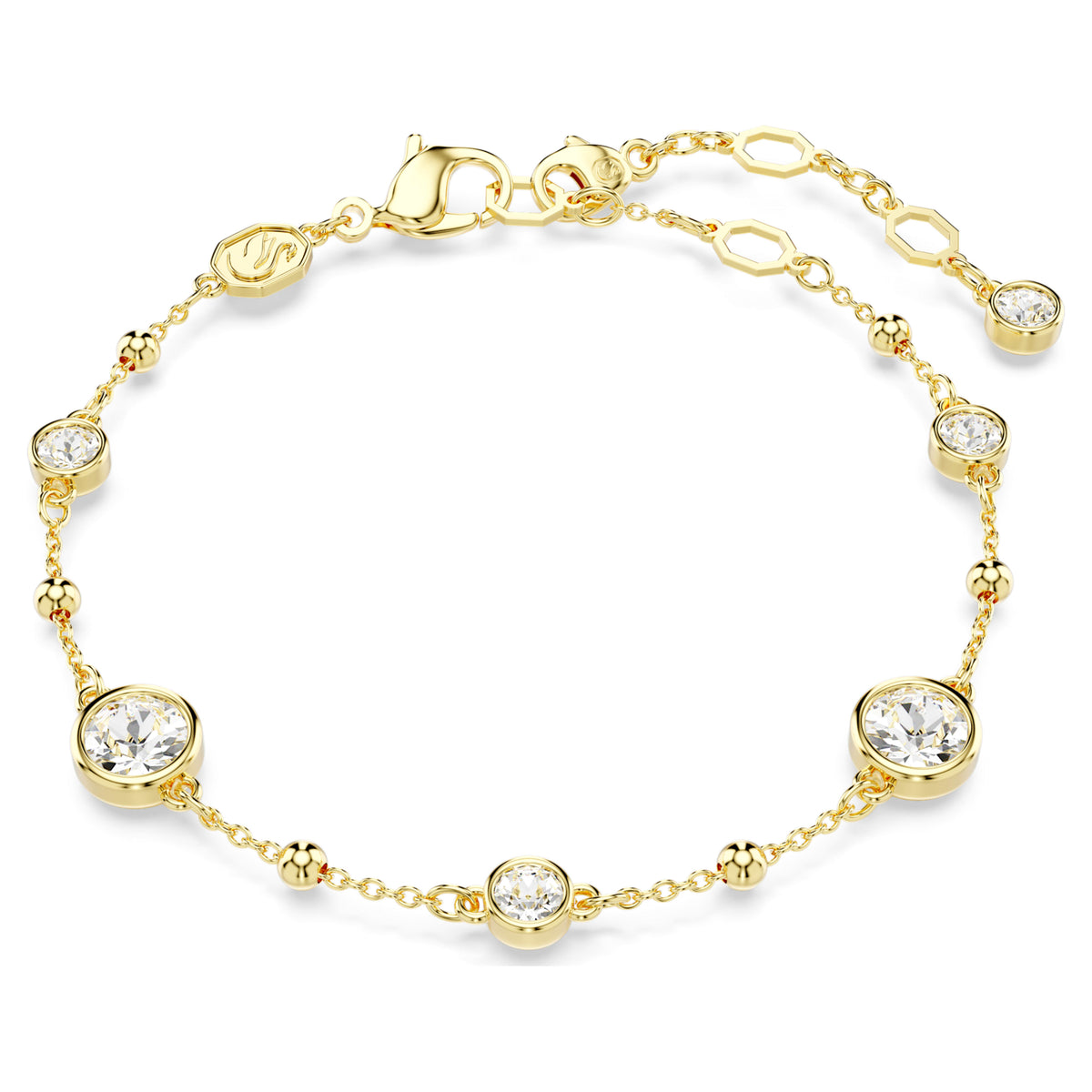 Swarovski Imber Round Cut Rhodium Plated Bracelet