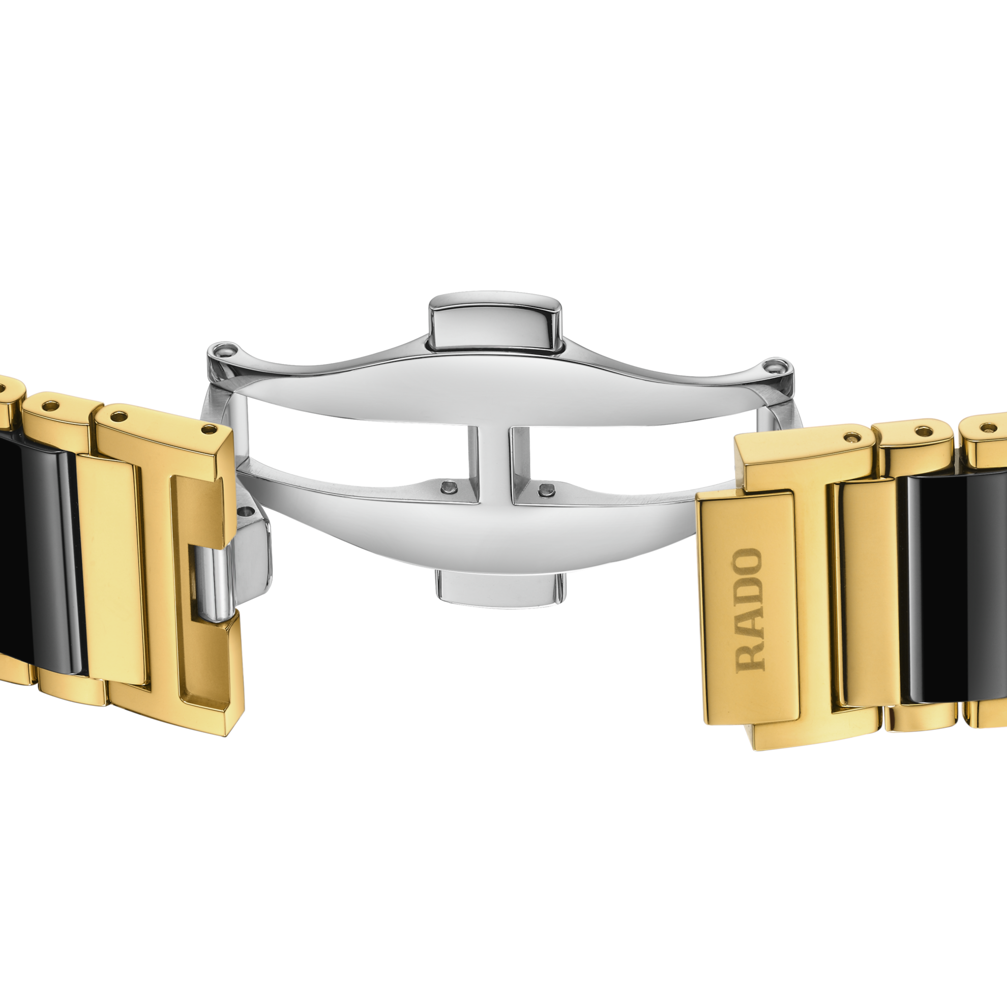 Rado Integral R20256162 Quartz Watch Black Dial Stainless Steel