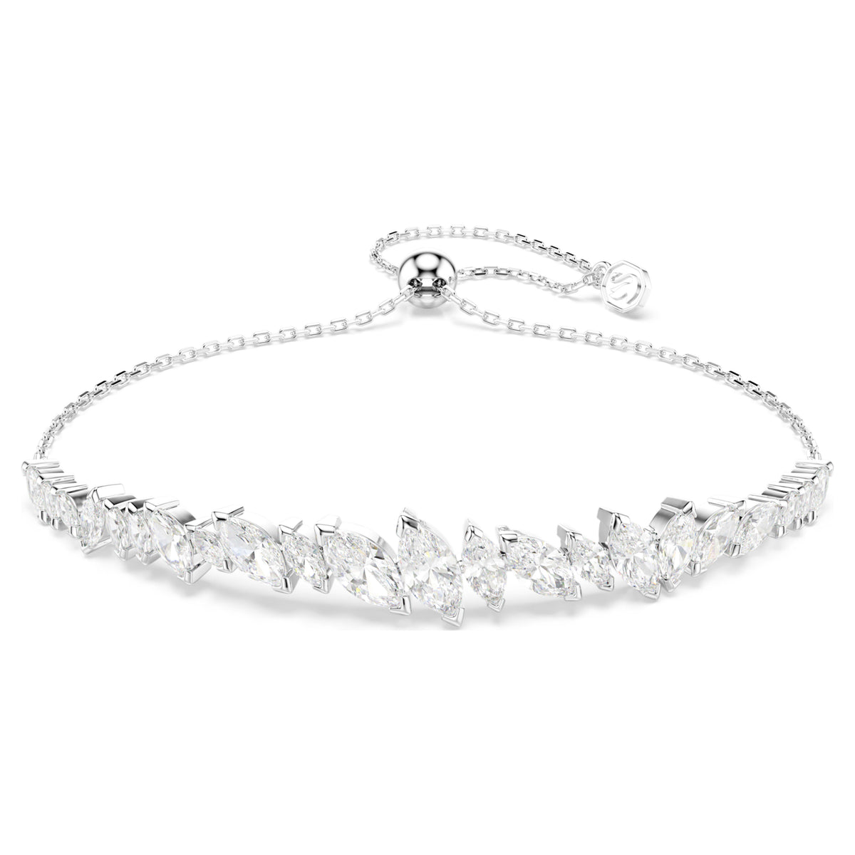Swarovski Mesmera Marquise Cut White Rhodium Plated Bracelet