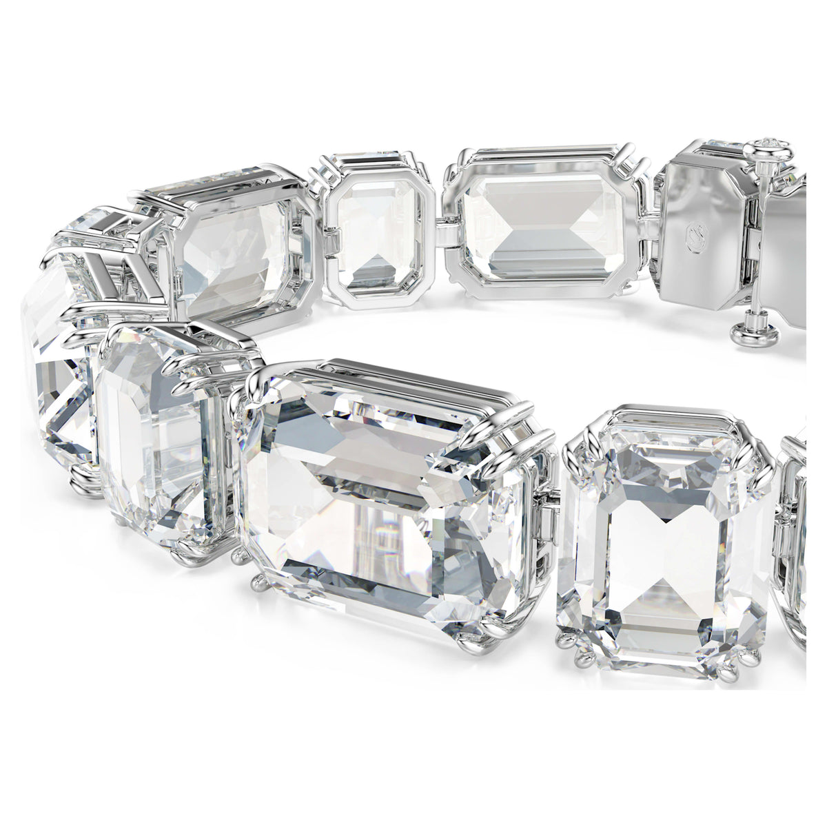 Swarovski Millenia Octagon Cut White Rhodium Plated Bracelet