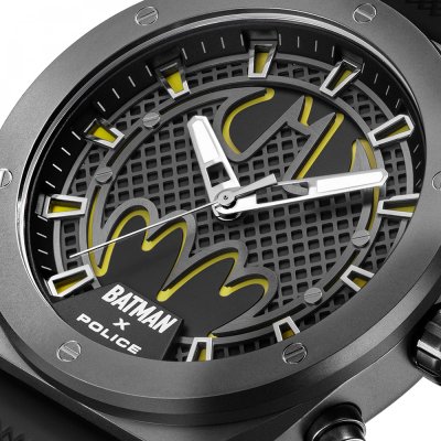 Police Ultimate Batman Men's Quartz Set Watch PEWGM0090102-SET