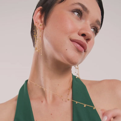 Nomination Ritmatika Star Rosary Necklace Steel