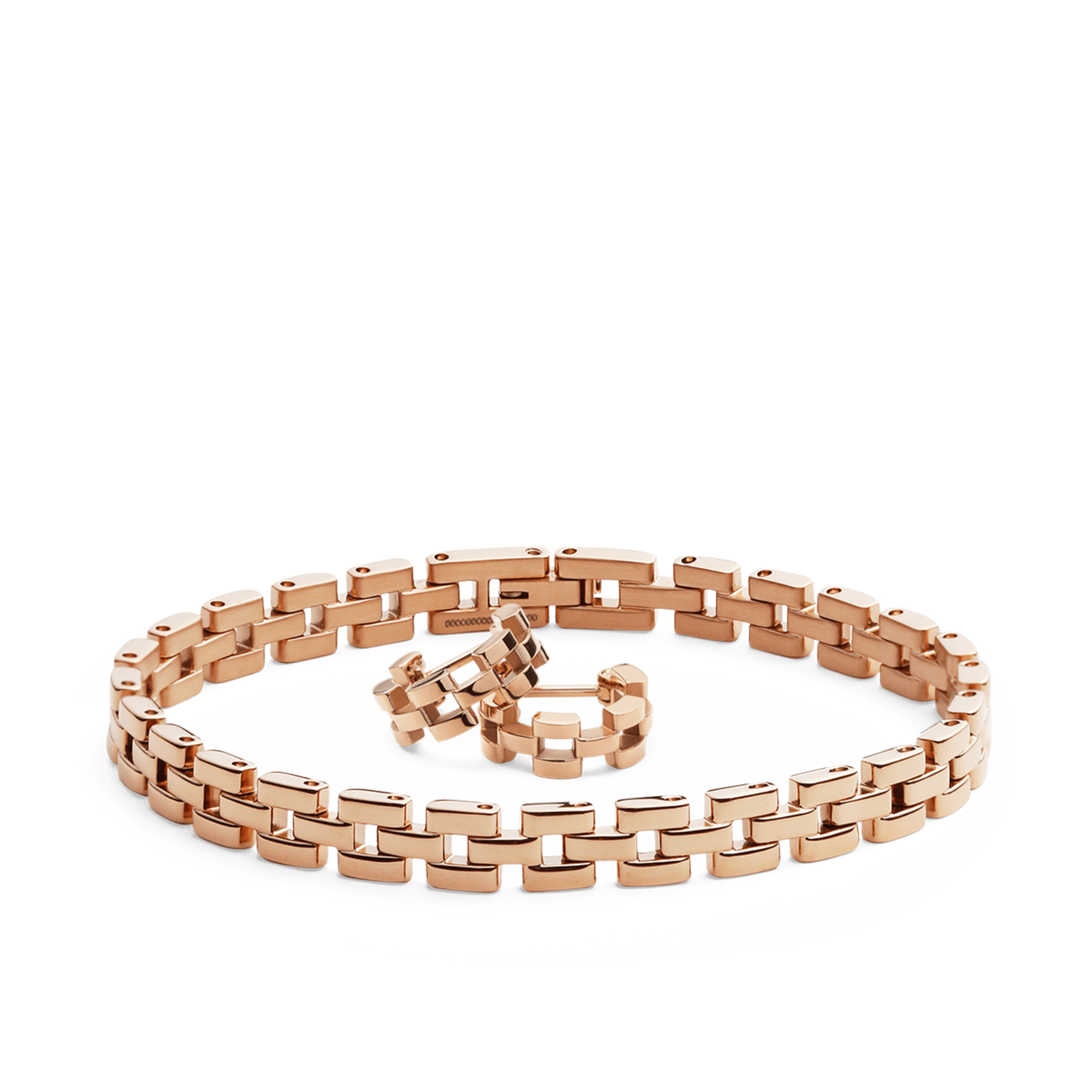 Daniel Wellington Bundle : 3-Link Set Rose Gold