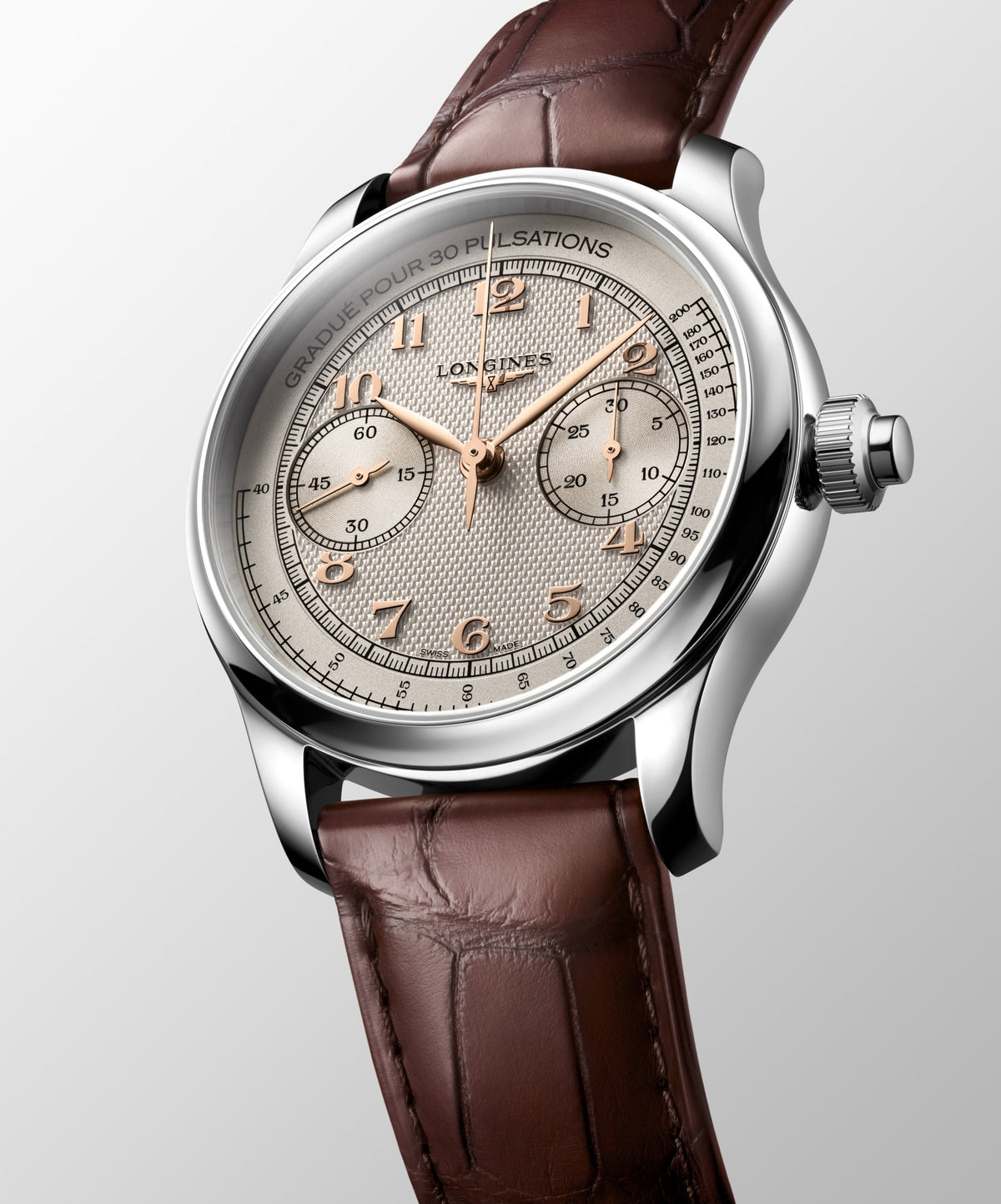 Longines Master Collection Chrono Monopusher L2.960.4.78.2 - detail 3