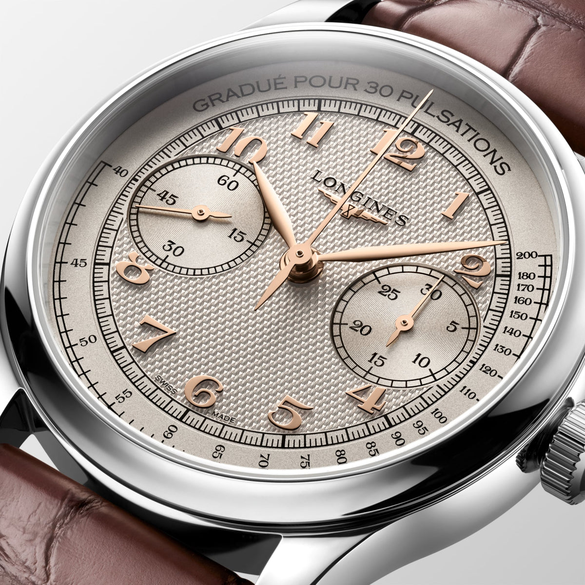 Longines Master Collection Chrono Monopusher L2.960.4.78.2 - detail 1