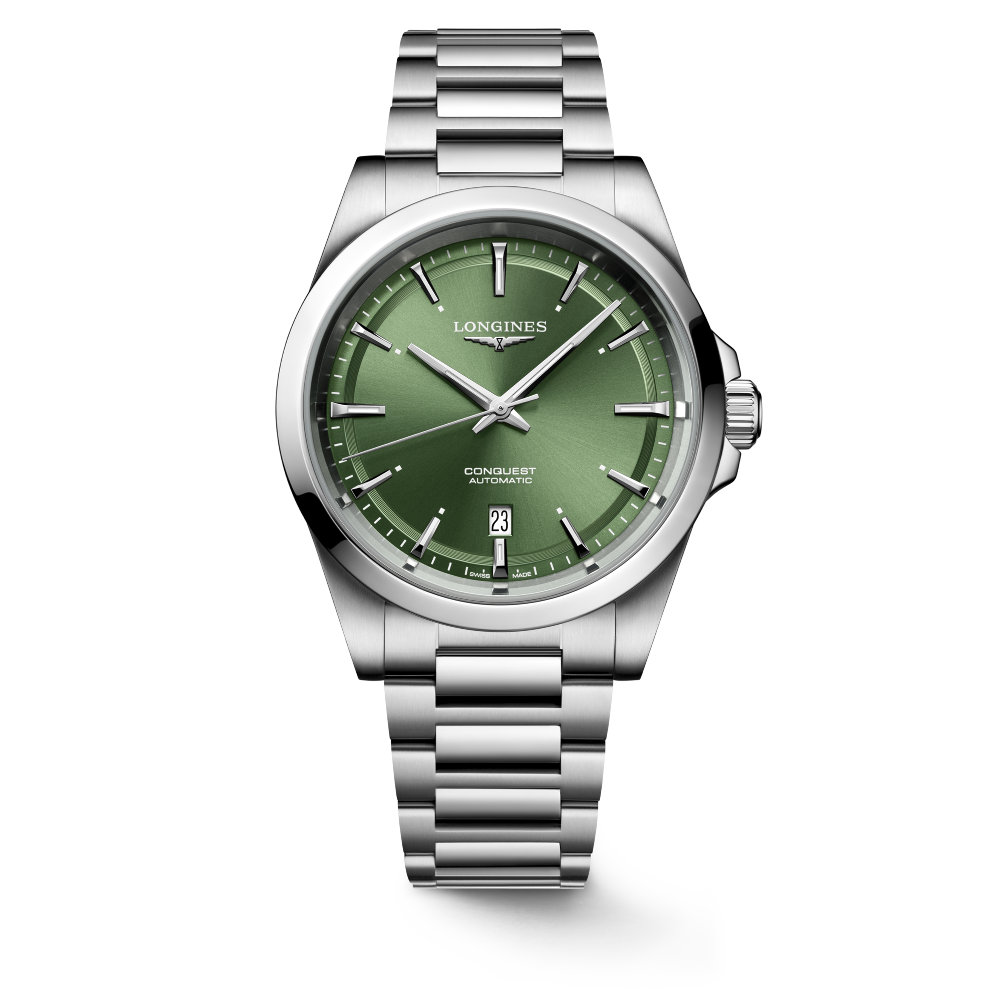 Longines Conquest L3.830.4.02.6 Automatic Watch Green Dial